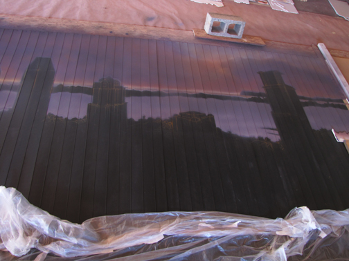 city mural sky painting detail