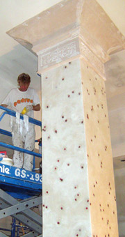 custom art | composite work at Currant, San Diego 2008