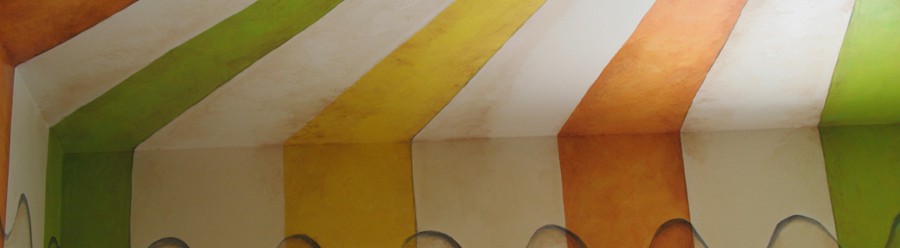 Kids murals (circus theme) • Point Loma, CA