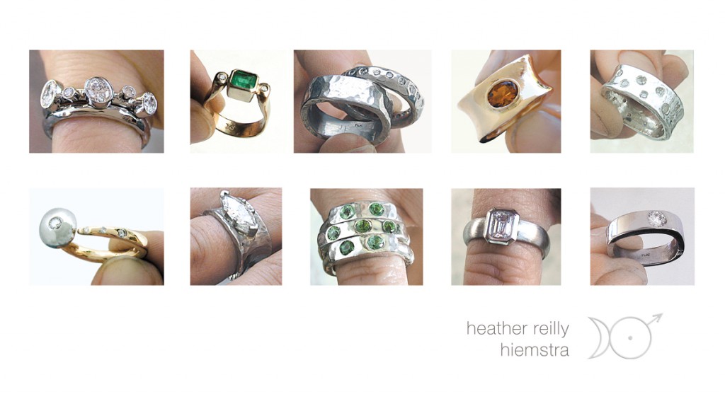 custom ring post card | Heather Reilly Hiemstra, metalsmith