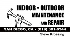 business card | San Diego marketing client business card | San Diego marketing client