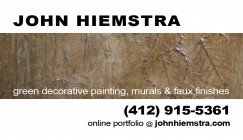 business card | Pittsburgh decorative painting business card | Pittsburgh decorative painting