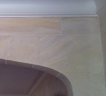 Faux painting Pittsburgh: faux stone detail Faux painting Pittsburgh: faux stone detail